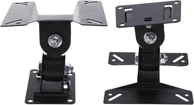 Adjustable TV Wall Bracket 180 Degree Rotating 14-24 Inch LCD LED Falt Panel Plasma TV Set Holder Bearing Shelf
