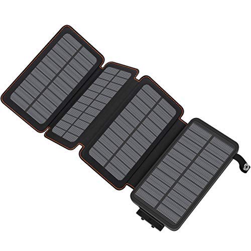 Batterie Externe Solaire Power Bank – A ADDTOP 20000mAh Baterie Externe sans Fil