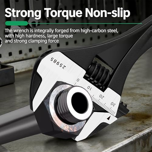 Clé de robinet réglable 0-30 mm pour espace restreint sous évier - 4