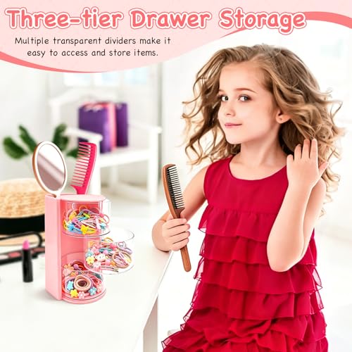 Pushy Hair Accessories Organizer with Hair Brush Holder — view 5