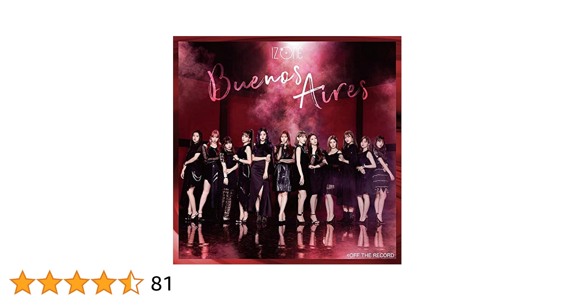 izone 2nd single buenos aires CD BOX 2つ izone 2nd single