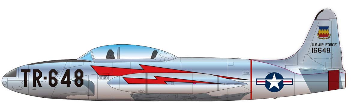 Amazon | プラッツ 1/72 アメリカ空軍 練習機 T-33A