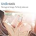 Kindle Oasis E-reader with Leather Charging Cover - Black, 6