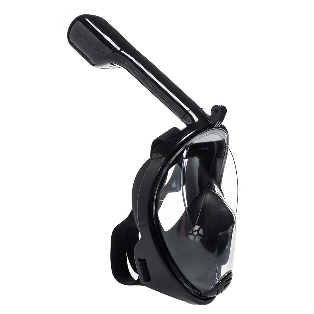 Maschera da snorkeling anti-appannamento e a prova di perdite, vista panoramica a 180°, con supporto per fotocamera, maschera subacquea per adulti e bambini.