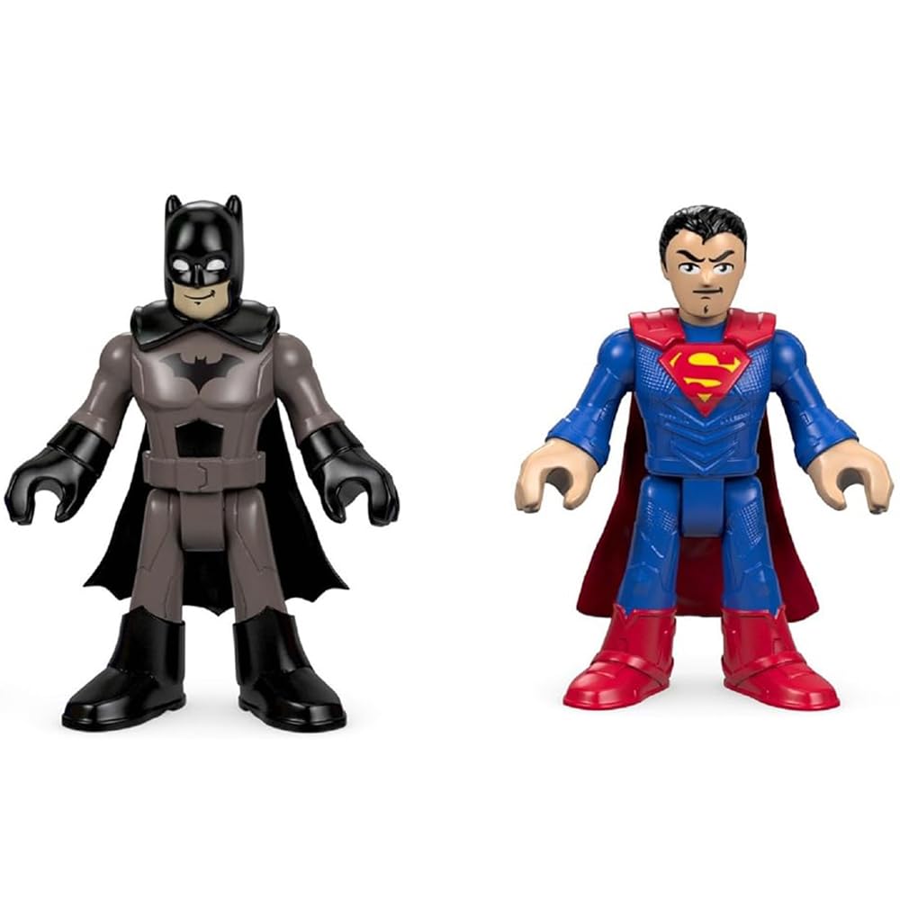 Mattel Parti Di Ricambio Imaginext – Figure Di Batman E Superman Per DC Super Friends Super Hero Flight City (DHT62) - 2