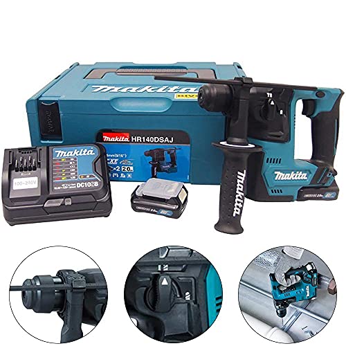 Martelete Rotativo 12V 2 Baterias 2.0Ah HR140DSAJ Makita