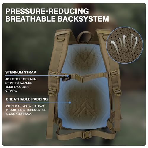 Image of Mardingtop 18L /28L Backpack Tactical Trekking Backpack Outdoor Hiking Backpacks for Camping Hiking Travel