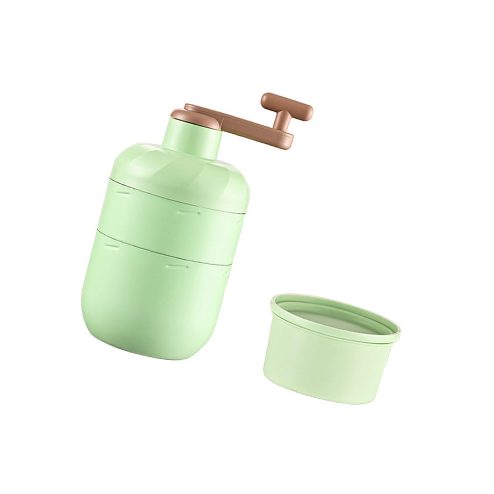 Qisuw Manual Ice Shaver Hand Crank Ice Crusher, Stainless Steel Snow Cone Machine with Ices Cup for Home and Camping Use Hand Crank Crusher