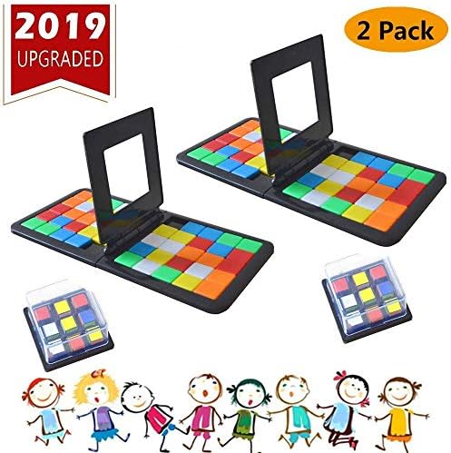 debieborahtoys Magic Block Game Race Board Game Magic Cube Education Parent-Child Activity Board for Kids Funny Family Party Game Birthday Gift,1 Pack