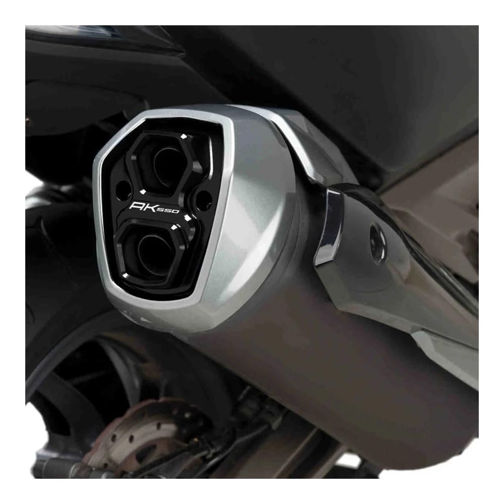 Moto scudo termico Per La Copertura Di Scarico Moto Per AK550 Copertura Di Scarico Posteriore 550 Ak550 Accessori 2017-2023 CNC