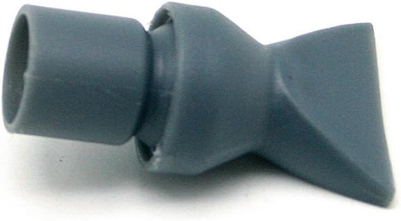 Dimart Fish Tank Aquarium Pump Duckbill Nozzle Free Rotate Flow Water Outlet Return Pipe (Gray Small)