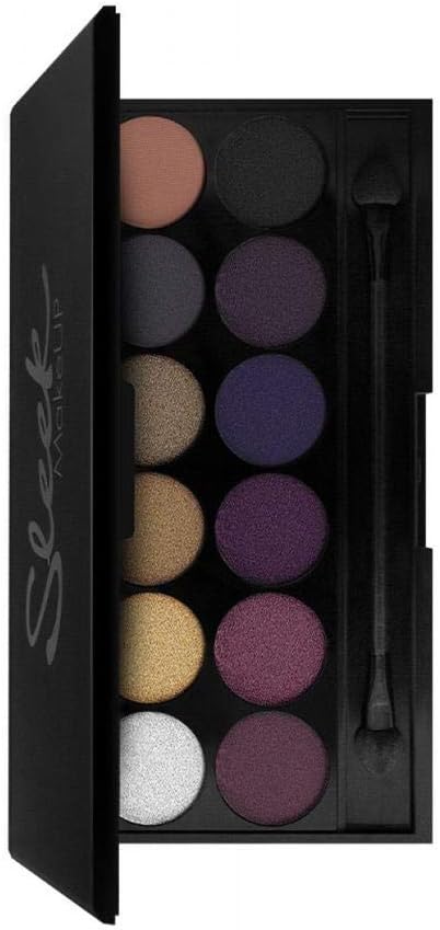 Sleek MakeUp -Ultrapigmented and Long-lasting i-Divine 12 Colors Mineral Eyeshadow Palette - Vintage Romance-Limited Edition