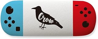 Crow - Juego creativo para gafas de almacenamiento, color blanco y negro