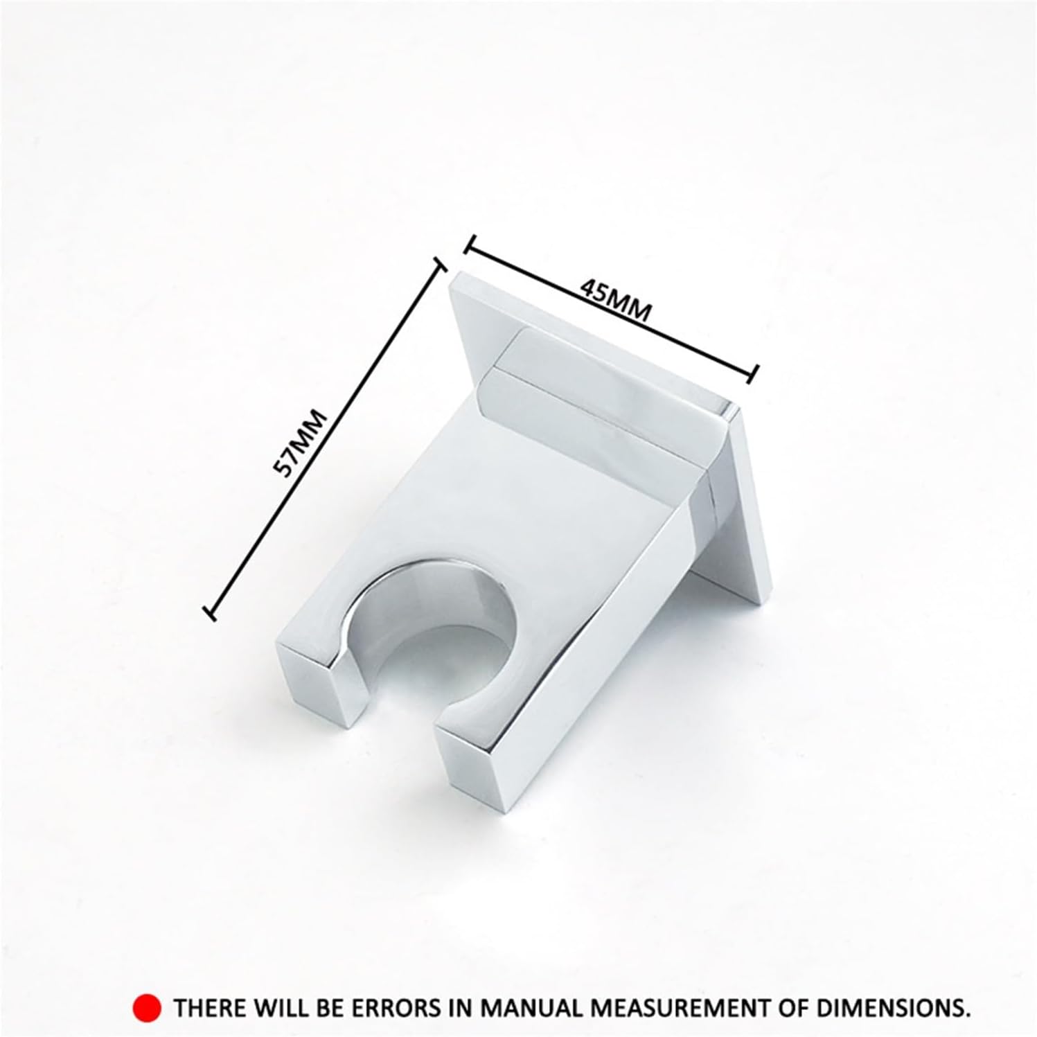 Shower Accessories All-Copper Wall-Mounted Fixed Punching and Punching-Free 2 Installation Methods Hand-Held Shower Bracket(BrushedGoldBracket S)