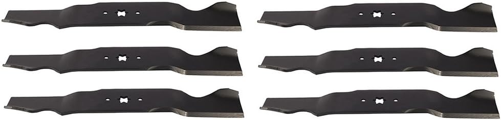 6 Mower Blades Fits Cub Cadet Fits MTD 54" 742-0677A B 942-0677A B 7420677