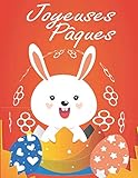  Joyeuses Pâques: Livre de coloriage de Pâques pour les enfants de 2 à 5 ans & 3 à 8 ans