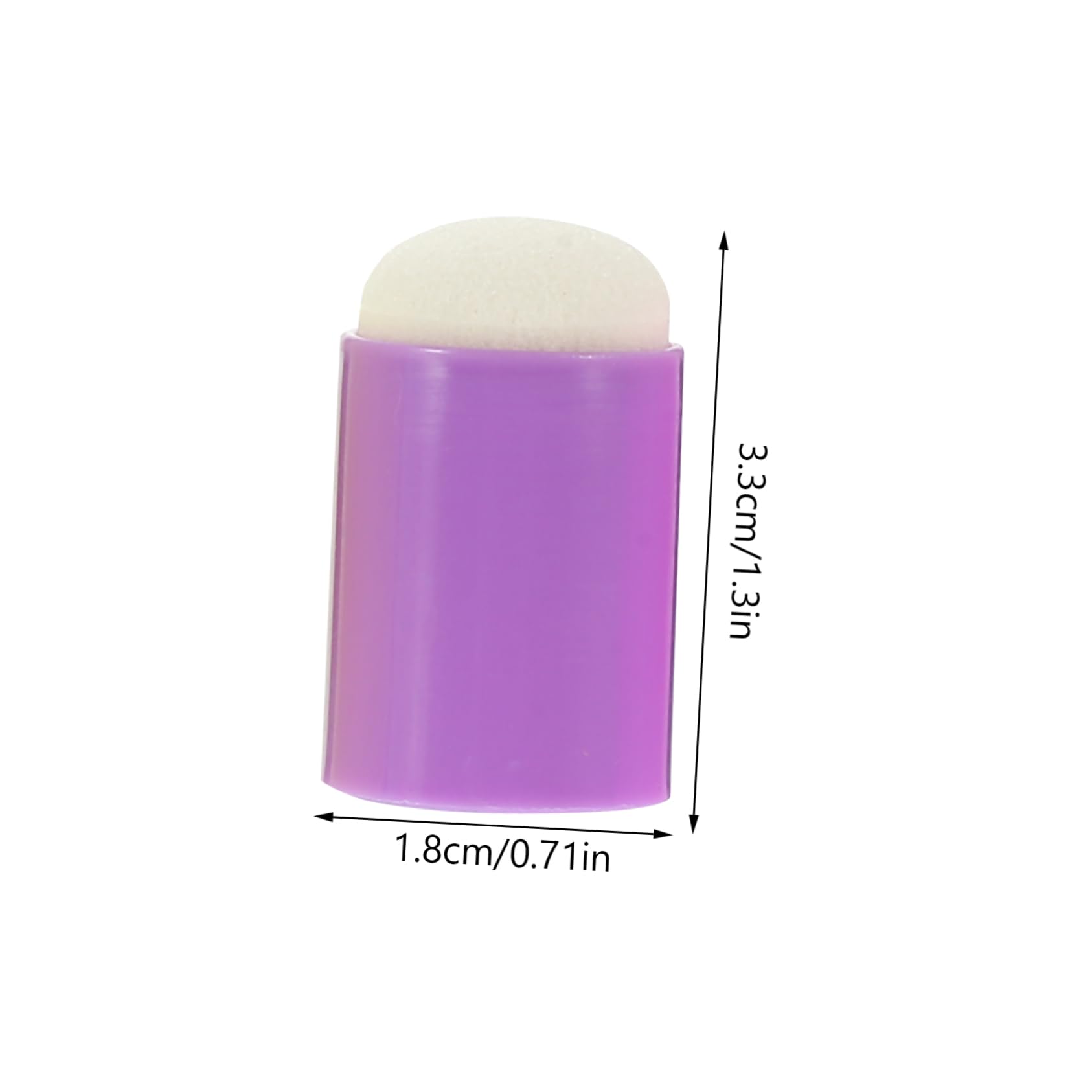 OSALADI Household Painting Dauber 20pcs Sponge Daubers Easy to Use for Art Craft and Stenciling Activities