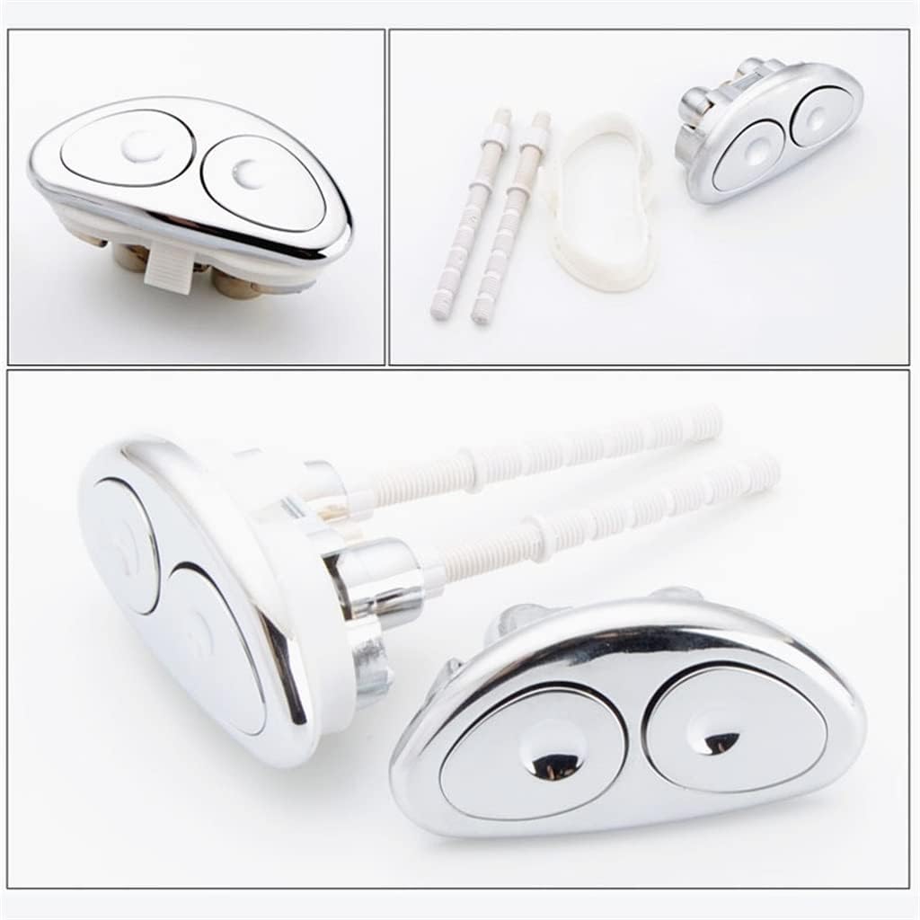 Triangle Control Toilet Water Tank Push Button ABS Toilet Flush Push