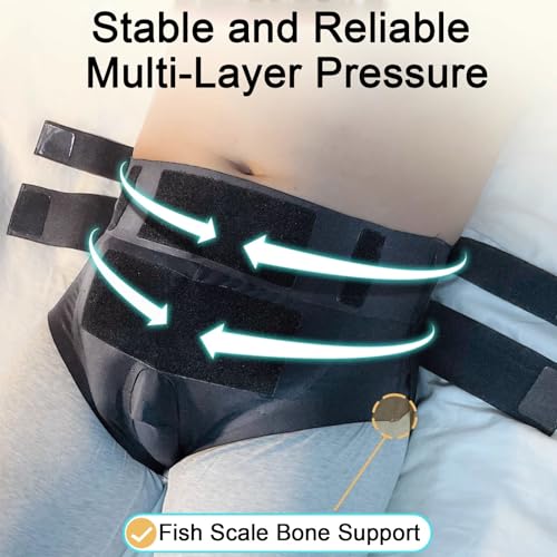 Faja para Hernia para Hombre con 2 Almohadillas de Compresión miniatura 4