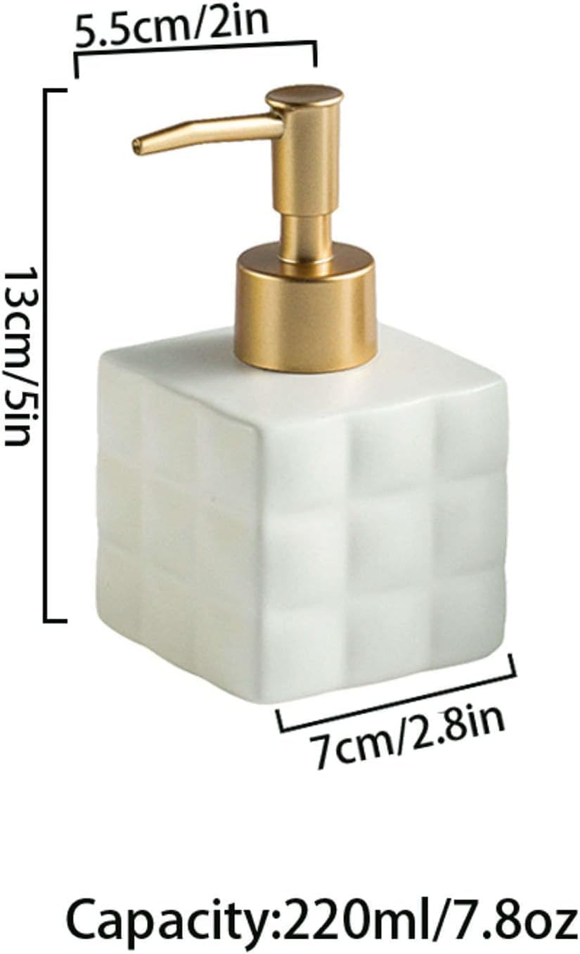 dispenser di sapone, Distributore di sapone, distributore lozione a tinta unita