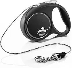 Guia FLEXI Black Design Corda PP 3m - Preta