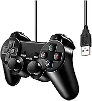Controle Usb para PC Computador Notebook Joystick Dualshock Analógico - Feir FR-202