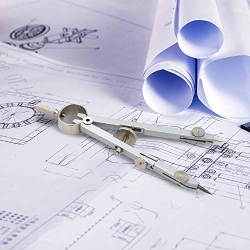 Stainless Steel Circle Drawing Compasses Geometry Sets Math Drafting Dividers Tool Set Stainless Steel Circle Drawing Compasses Geometry Sets Math Drafting Dividers Tool Set 5 Pack