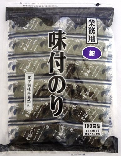 Amazon.co.jp: 髙岡屋 業務用 味付のり(紺) 化学調味料無添加 韓国原料