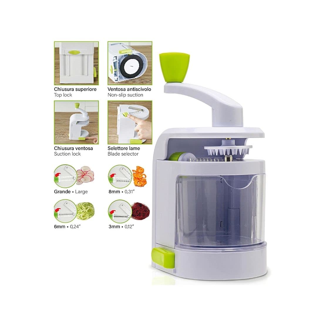 LIT GAS LIT320065 Spiralizzatore per Verdure Spiry