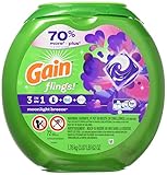 Gain flings! Moonlight Breeze Detergent Pacs, 72 ct, 62 oz