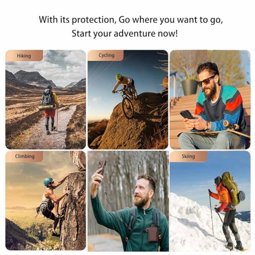 TOOLIN Universal Protector Phone Leash and Silicone holder,Fit Outdoor/Hiking/Climbing/Fishing/KayakTether, Mobile Phone Tether (Green) - image 7