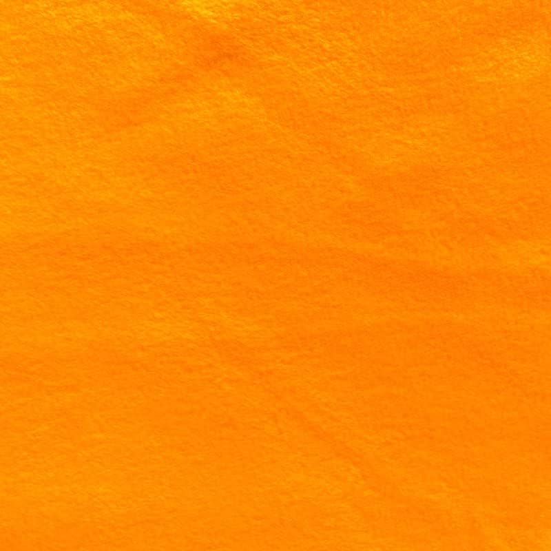 Solid Orange Anti-Pill Fleece Fabric by The Yard