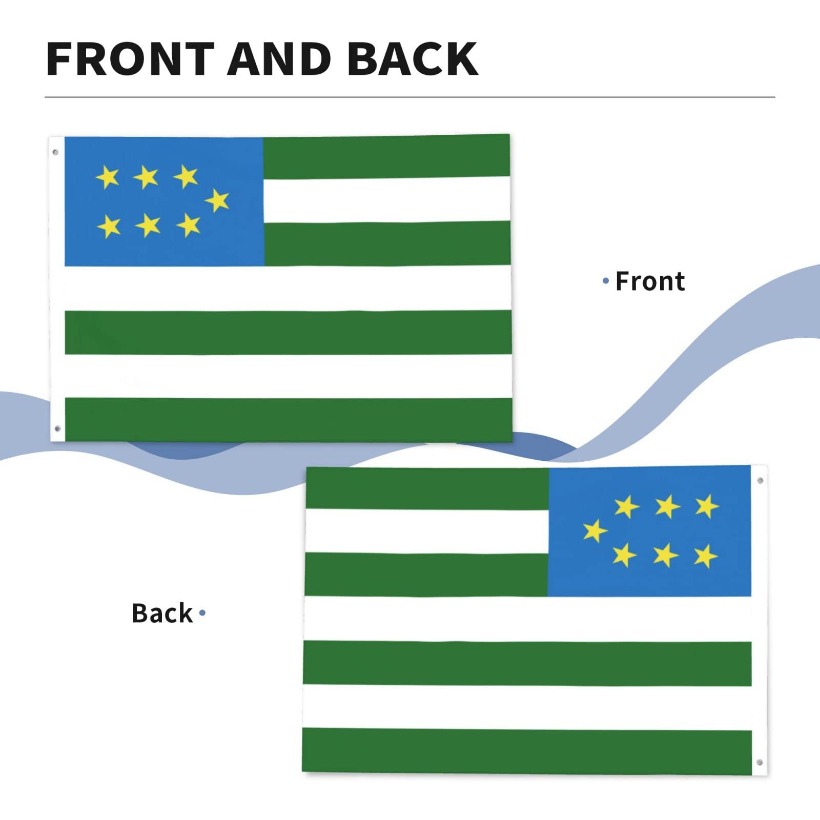 Amazon.com : Flag Of The Mountain Republic-1 Flags 2x3 Ft Banner