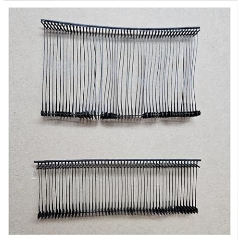 1000 Black Tag Gun Barbs Fasteners Standard Price Labels Clothing Tagging Attachers Choose Size (15+25mm) Cover