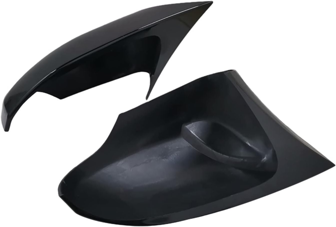 2pcs Texture Wing Side Rearview Mirror Cover Trim Cap Fit for Toyota C-HR 2017-2020 Car Accessories Rearview Mirror Cover (Color : Carbon Fiber Pattern, Size : .)