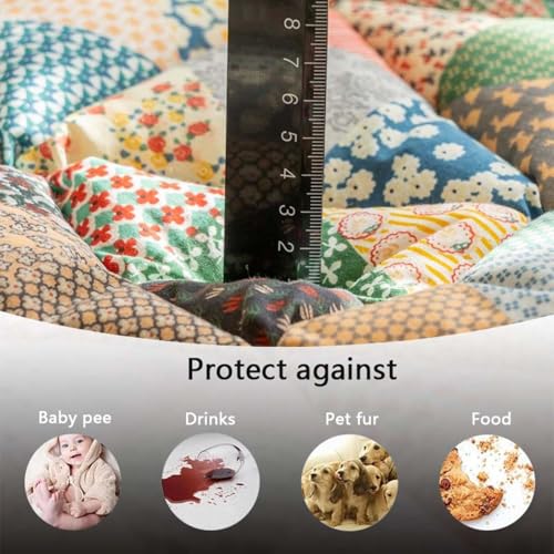 Housse de canapé d'angle imperméable pour canapé en L 1 2 3 4 places - 5