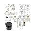 Magic&shell 2PCS 6 Pin ON-Off-ON 3 Position Boat Rocker Switch