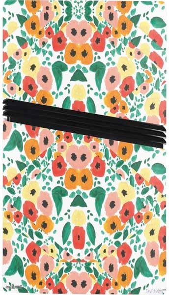 Skinit Decal Gaming Skin Compatible with PS5 Pro Console - Officially Licensed Bouffants and Broken Hearts Geometric Flowers Design