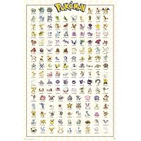 GB eye Pokémon Kanto 151 English 61 x 91,5 cm / 24,2 x 35,8