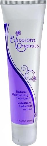 Blossom Organics Lubricante personal hidratante natural: tamaño 4 onzas líquidas