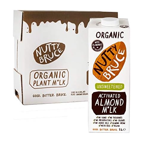 Nutty Bruce Unsweetened Activated Almond Milk Cover