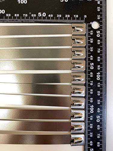Premium Stainless Steel Cable Ties, SS304 Stainless Steel Zip Ties, Metal Cable Ties - Image 2