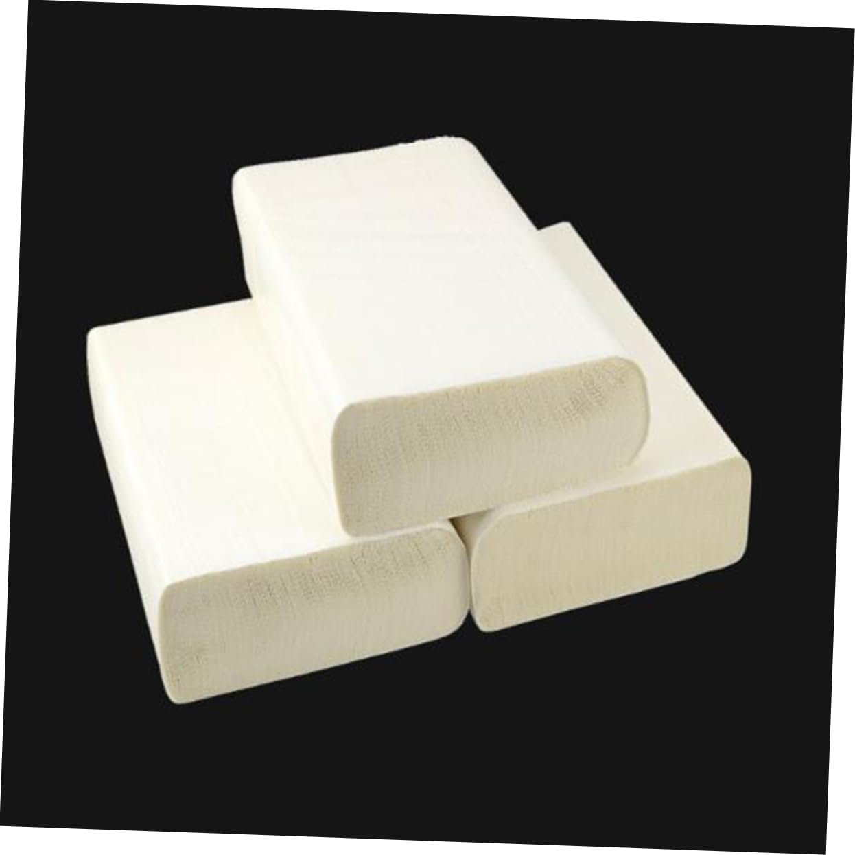 Pâte de Bois Blanc Essuie-tout 4 Rouleaux Épais Cuisine