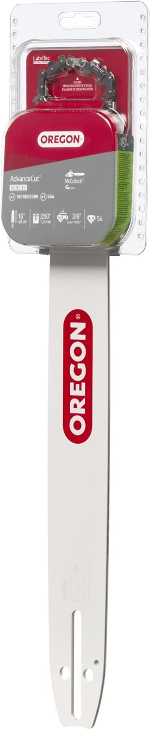 Oregon AdvanceCut Bar and Chain Combo 16 in. Bar Z095 Tail Mount, S54 ...
