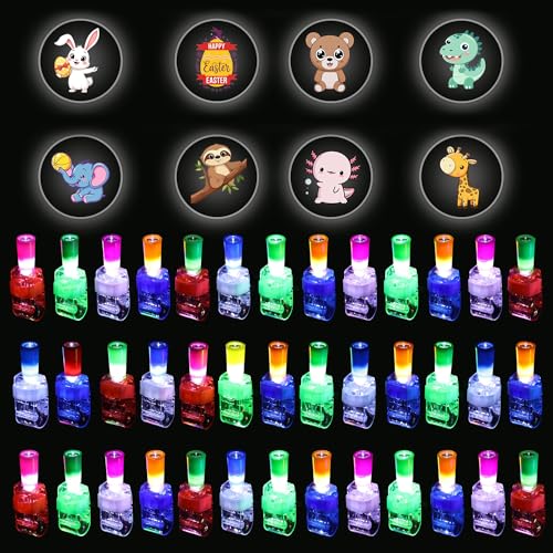 30% Off Easter LED Finger Light Rings for Kids - 36 Pcs - Image 3