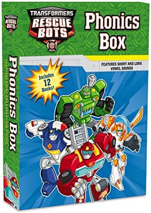 Transformers Rescue Bots: Phonics Box Paperback – July 5, 2016