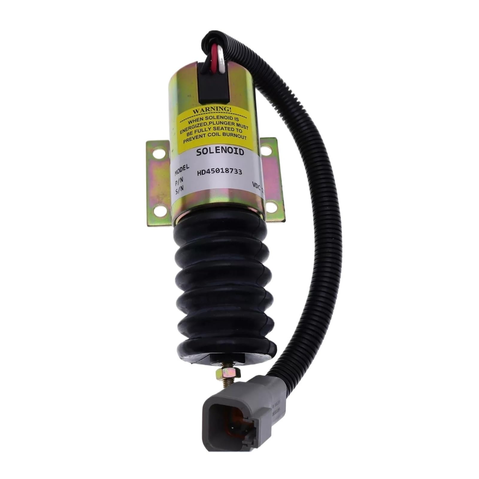 Hdrtcbu 24V Solenoid Valve For Throttle P613-A1v24 12V / Pull Solenoid Fuel Stop Solenoid