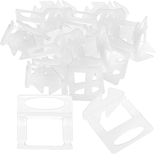 800 Pcs 1.5mm Tile Leveling System Clips, 1/16 Inch Tile Leveler Spacers for Professional Ceramic Tile and Stone Installation