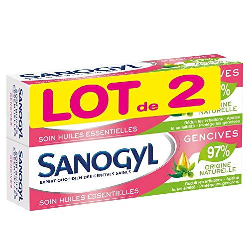 Sanogyl Dentifricio Cura Oli Essenziali Gengive 2x75ml