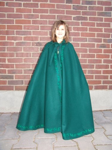 Preisvergleich Produktbild Kinderumhang "Ragna" - grün